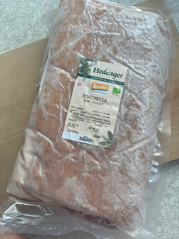 Biodynamisk Porchetta - Ca. 2000G - Hedeagergaard
