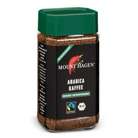 Økologisk Koffeinfri Instant Kaffe - 100G - Mount Hagen