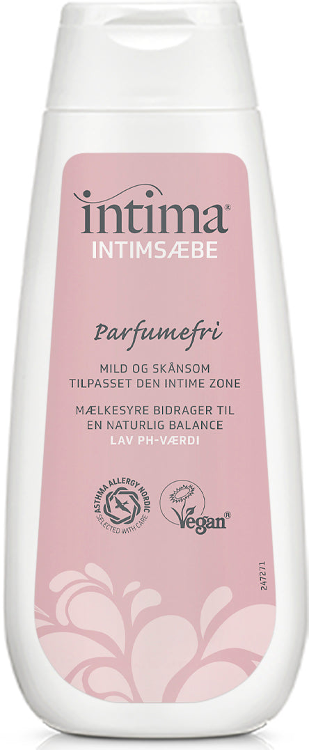 Intimsæbe - Parfumefri - 250ML - Intima