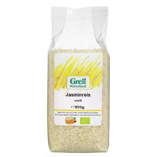 Økologiske Hvide Jasminris - 500G - Grell Naturkost