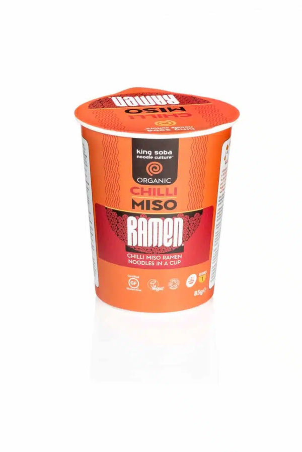 Økologisk Miso Ramen Chili - 85G - King Soba