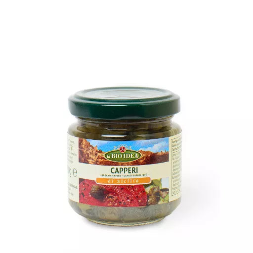 Økoloigiske Kapers i lage - 100G - La Bio Idea
