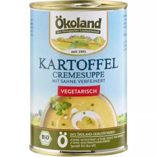 Økologisk Vegetarisk Kartoffel Cremesuppe - 400G - Ökoland