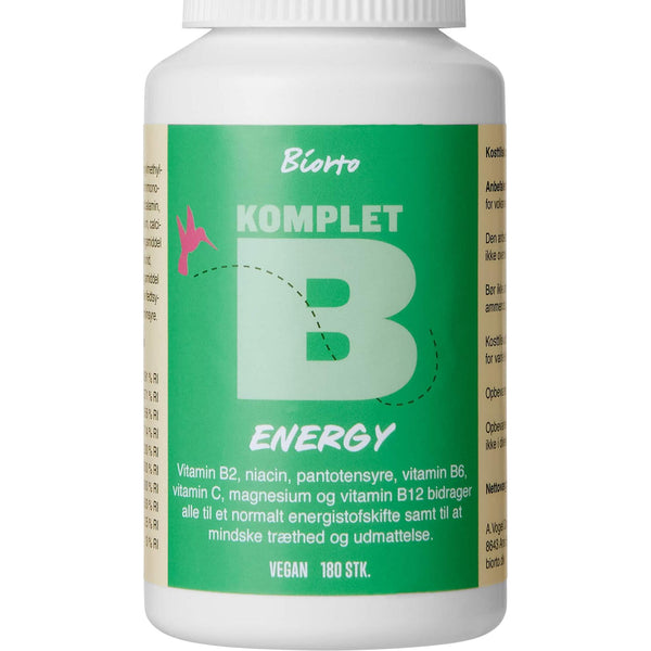 Komplet B Energy - 180 Kapsler - Biorto