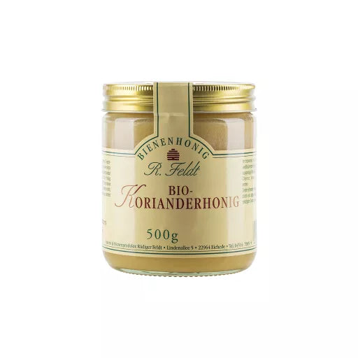 Økologisk Korianderhonning - 500G - R. Feldt