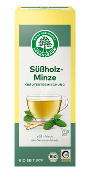 Biodynamisk Lakrids & Mynte Te - 20 Breve - Lebensbaum