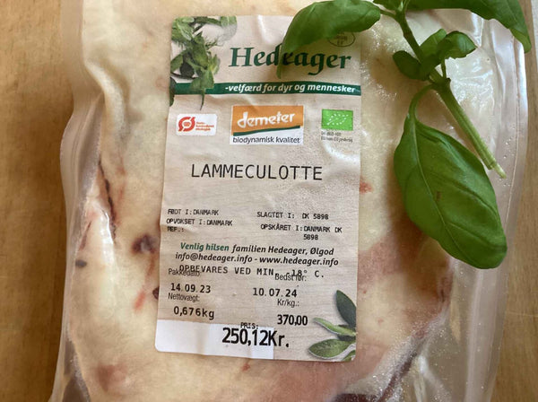 Biodynamisk Lamme Culotte - Ca. 600G - Hedeagergaard