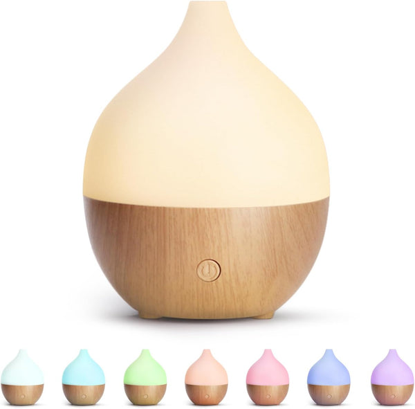 Klassisk Leaf Aroma Diffuser - 100 ml. - Hvid/Natur
