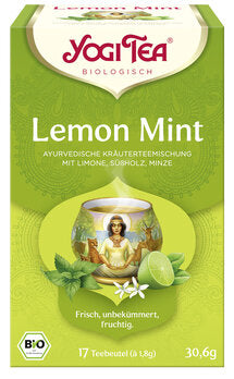 Økologisk Lemon & Mint Tea - 17 Breve - YOGITEA