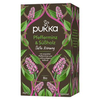 Økologisk Licorice & Peppermint Tea - 20 Breve - PUKKA