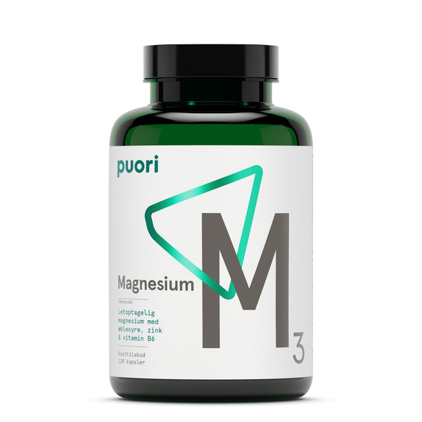 M3 Magnesium - 120 Kapsler - Puori