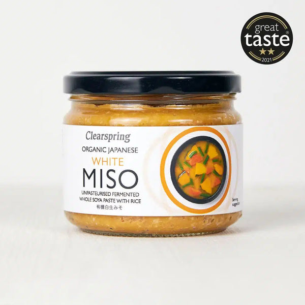 Økologisk Upasteuriseret Hvid Miso  - 270G - Clearspring