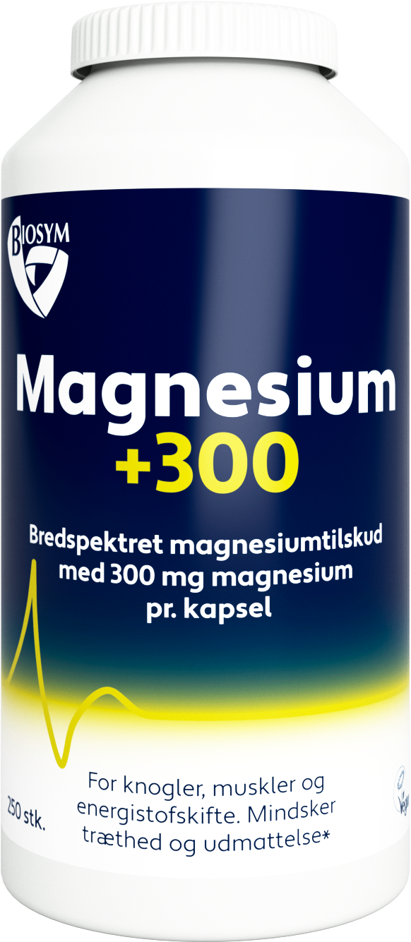 Magnesium +300 - 250 Tabletter - Biosym