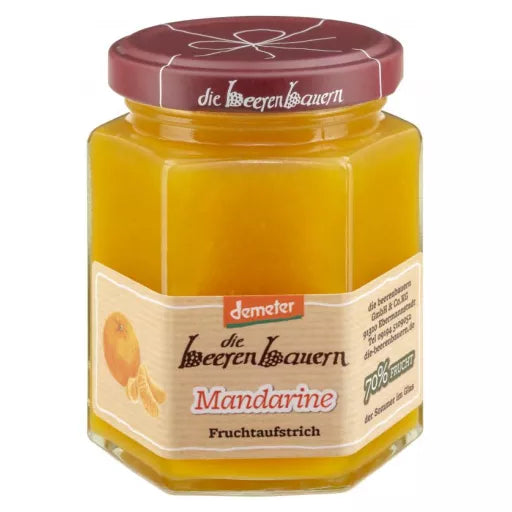 Biodynamisk Mandarin Marmelade - 200G - die Beerenbauern