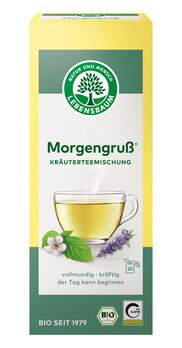 Økologisk Morgen Hilsen Te - 20 Breve - Lebensbaum