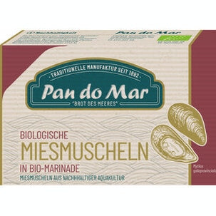 Muslinger i Økologisk Marinade - 115G - Pan Do Mar