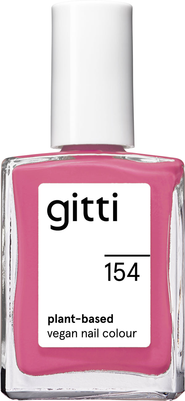 Plantebaseret Neglelak - Aurora Pink 154 - 15ML - Gitti Conscious Beauty