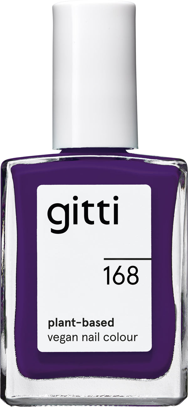 Plantebaseret Neglelak - Royal Purple 168 - 15ML - Gitti Conscious Beauty