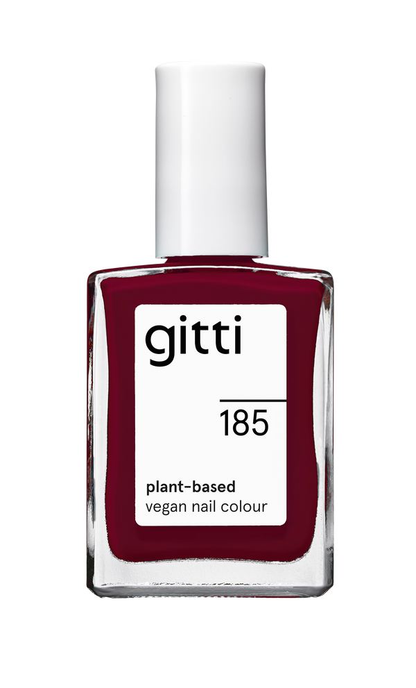Plantebaseret Neglelak - Royal Red 185 - 15ML - Gitti Conscious Beauty