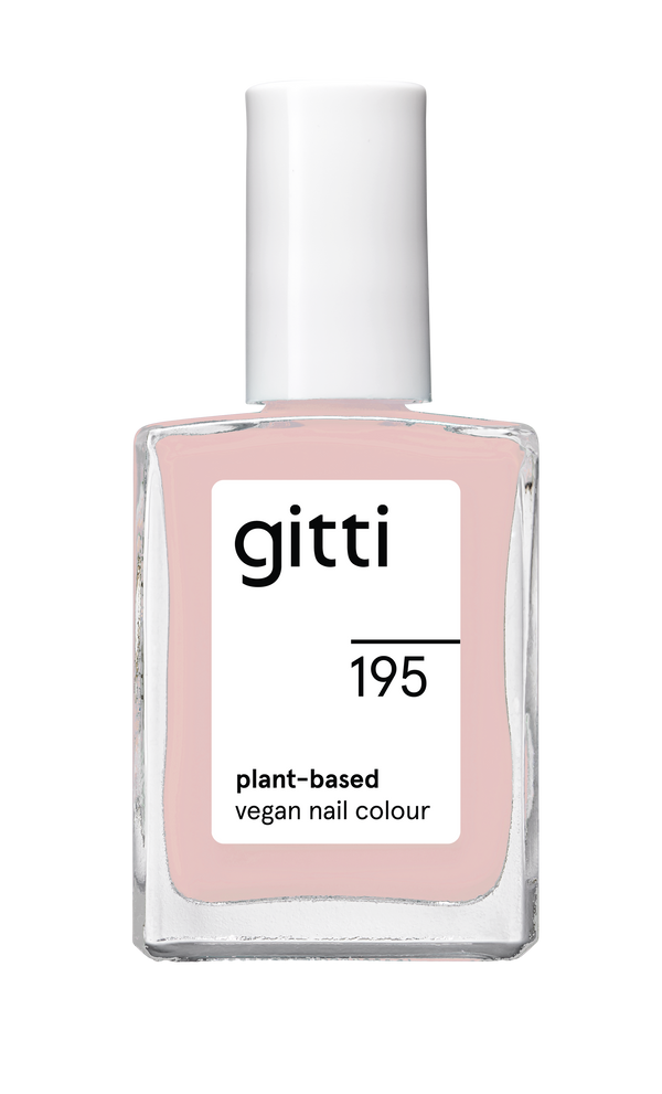 Plantebaseret Neglelak - Tender Rosé 195 - 15ML - Gitti Conscious Beauty