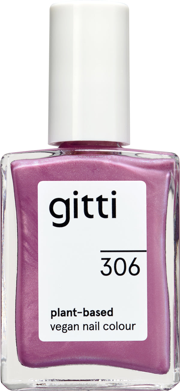 Plantebaseret Neglelak - Mother Me Mauve 306 - 15ML - Gitti Conscious Beauty
