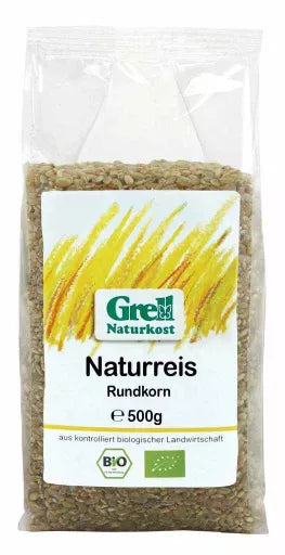 Økologiske Natur Ris Runde - 500G - Grell Naturkost