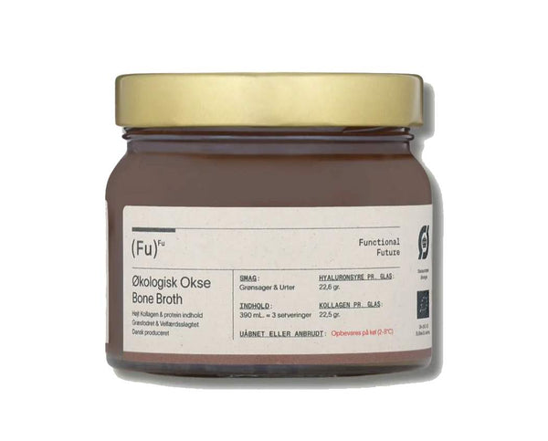 Økologisk Okse Bone Broth - 390ML - Functional Future