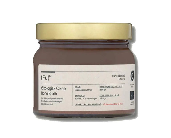 Biodynamisk Okse Bone Broth - 390ML - Functional Future