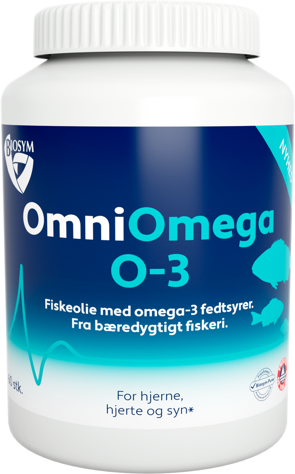 OmniOmega O-3 - 60 Kapsler - Biosym