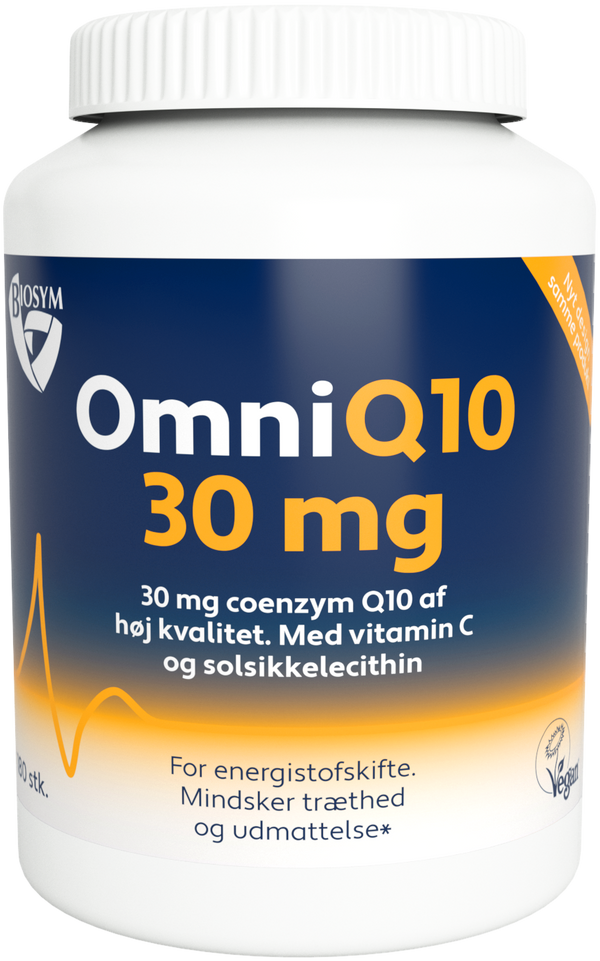 OmniVita Q10 - 160 Kapsler - Biosym