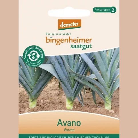 Biodynamisk Porrer 'Avano' - Bingenheimer Saatgut