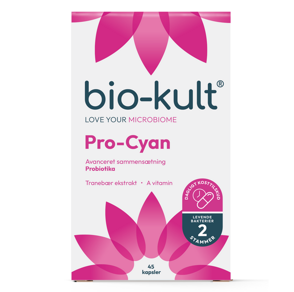 Pro-Cyan Probiotika - 60 Kapsler - Bio-Kult