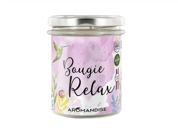 Soja Duftlys Relax- 1 Stk - Aromandise