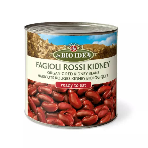 Økoloigiske Røde Kidney Bønner - 2,5KG - La Bio Idea