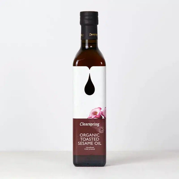 Økologisk Ristet Sesamolie - 500ML - Clearspring