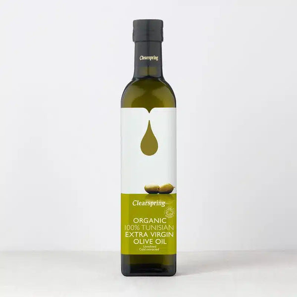 Økologisk Tunesisk Extra Jomfru Olivenolie - 500ML - Clearspring