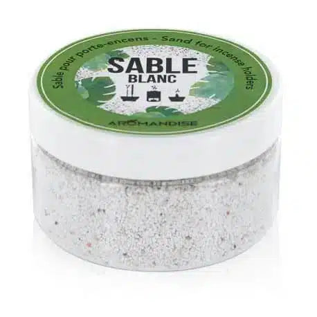 Sand til Røgelsesholder Hvid - 1 Stk - Aromandise