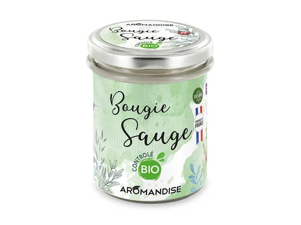 Kokos Duftlys Sage - 1 Stk - Aromandise