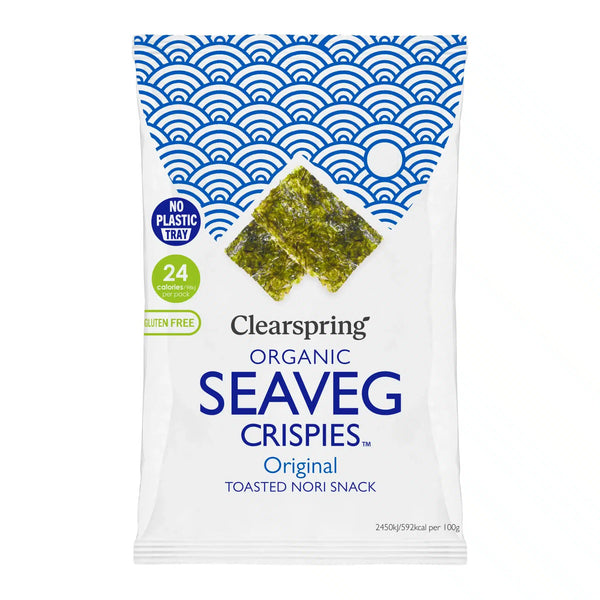 Økologiske SeaVeg Crispies Original - 4G - Clearspring