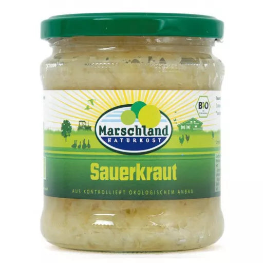 Økologisk Surkål Sauerkraut - 350G - Marschland Naturkost