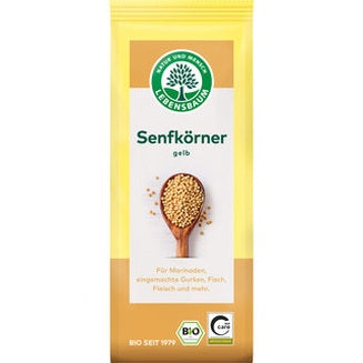 Økologiske Gule Sennepsfrø - 80G - Lebensbaum