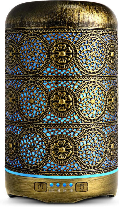Håndlavet Vintage Sense Aroma Diffuser - 260 ml. - Guld