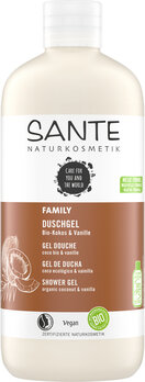 Family Showergel Vanilla & Coconut - 500ML - Santé Naturkosmetik
