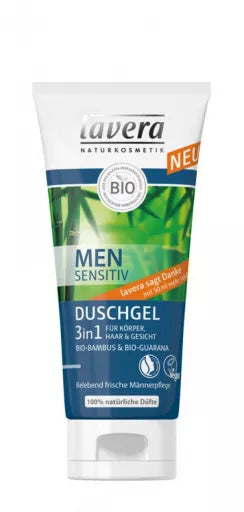 3in1 Sæbe Men - 200ML - Lavera Naturkosmetik