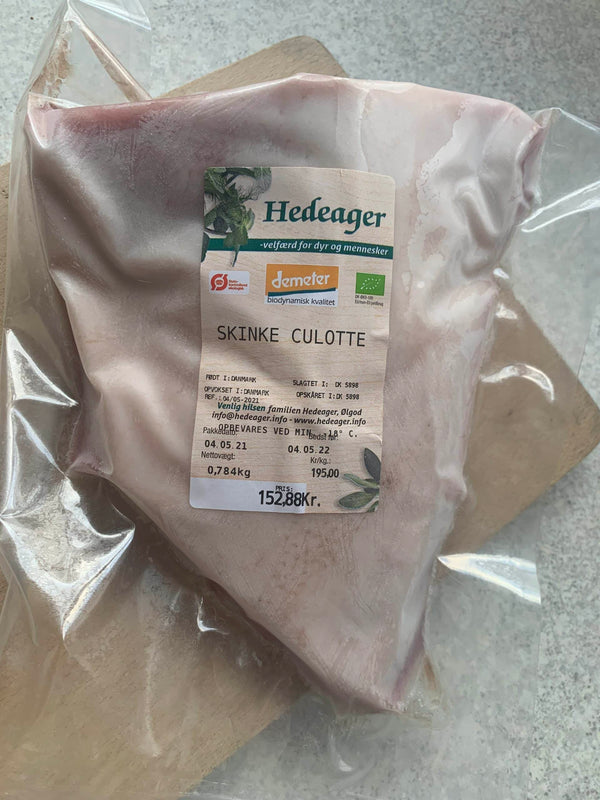 Biodynamisk Skinke Culotte - Ca. 1000G - Hedeagergaard