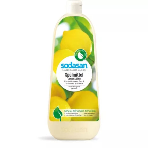 Opvaskemiddel Lemon & Lime  - 1L - Sodasan