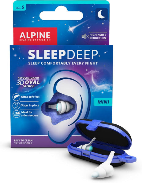 SleepDeep Alpine Ørepropper - 1 Par - Small