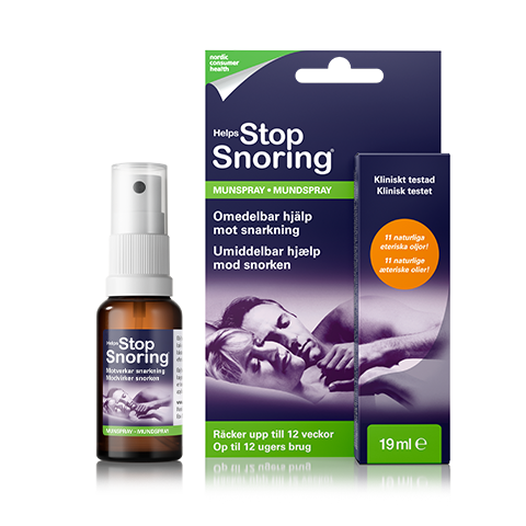 Helps Stop Snoring Spray - 19ML - Nordic Consumer Health