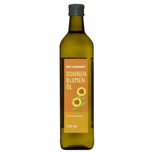 Økologisk Solsikkeolie - 750ML - BioCompany