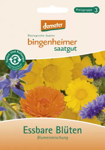 Biodynamisk Blomstermix Spiselige Blomster - Bingenheimer Saatgut